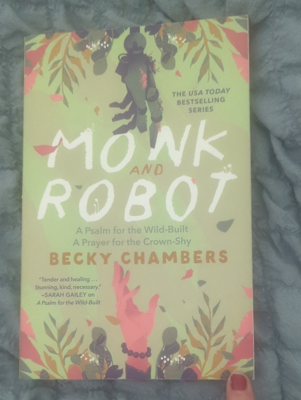 Monk and Robot by Becky Chambers - Green Cover